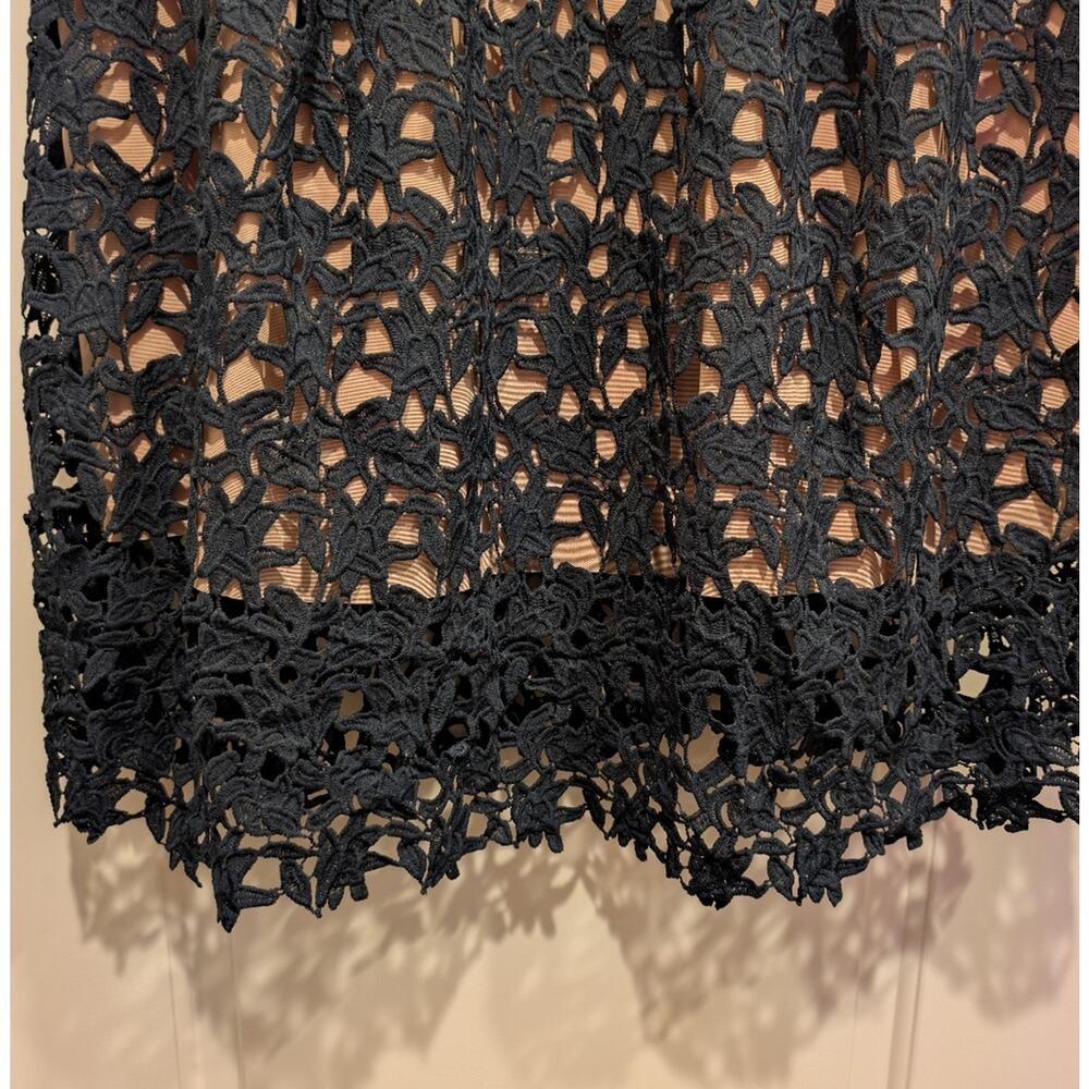 So Fancy Lace Navy Midi Dress City Chic Plus Size 20 - Picture 6 of 12